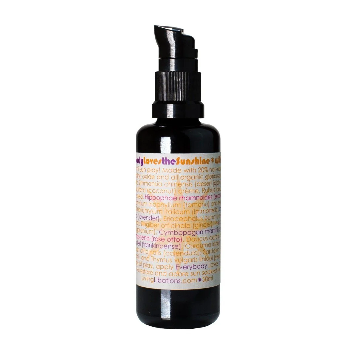 Living Libation Organic Sunscreen