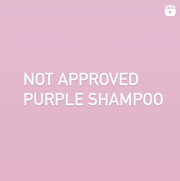 Purple Shampoo