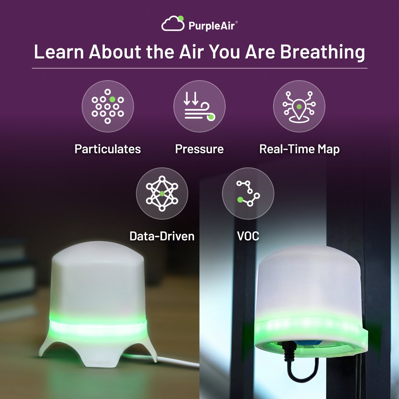 PurpleAir devices
