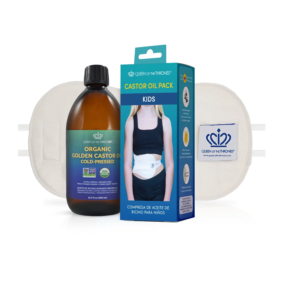 Queen of the Thrones Castor Oil Pack Bundle for Kids