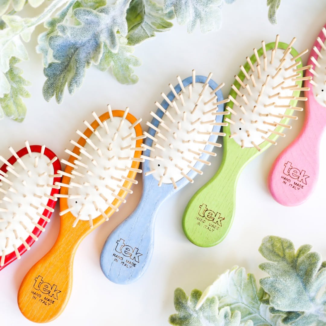 Tek organic kids hair brushes