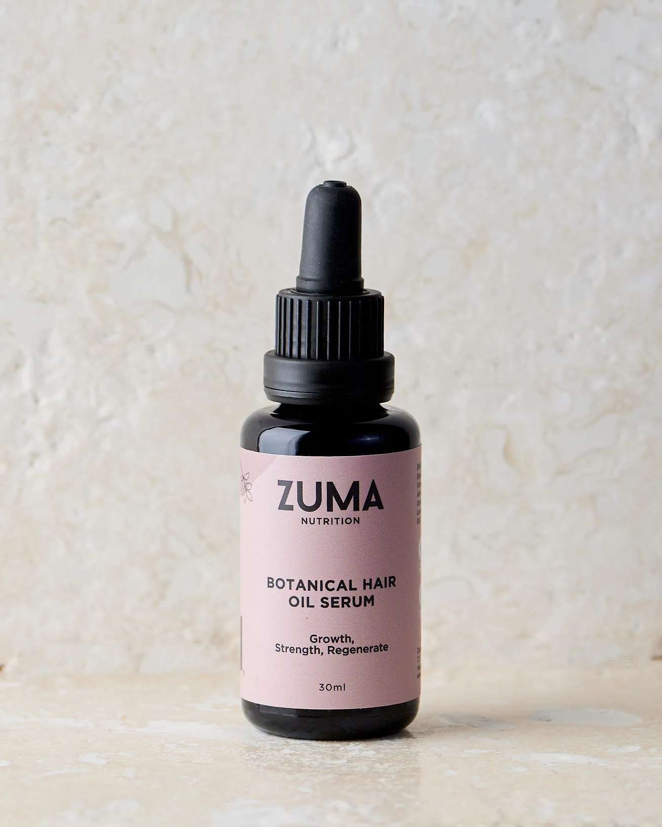 Zuma Nutrition Botanical Hair Oil Serum review and promo code