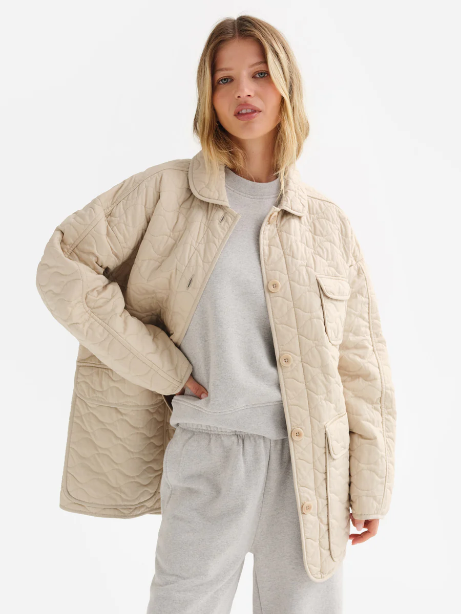 MATE Organic Cotton Quilted Chore Jacket