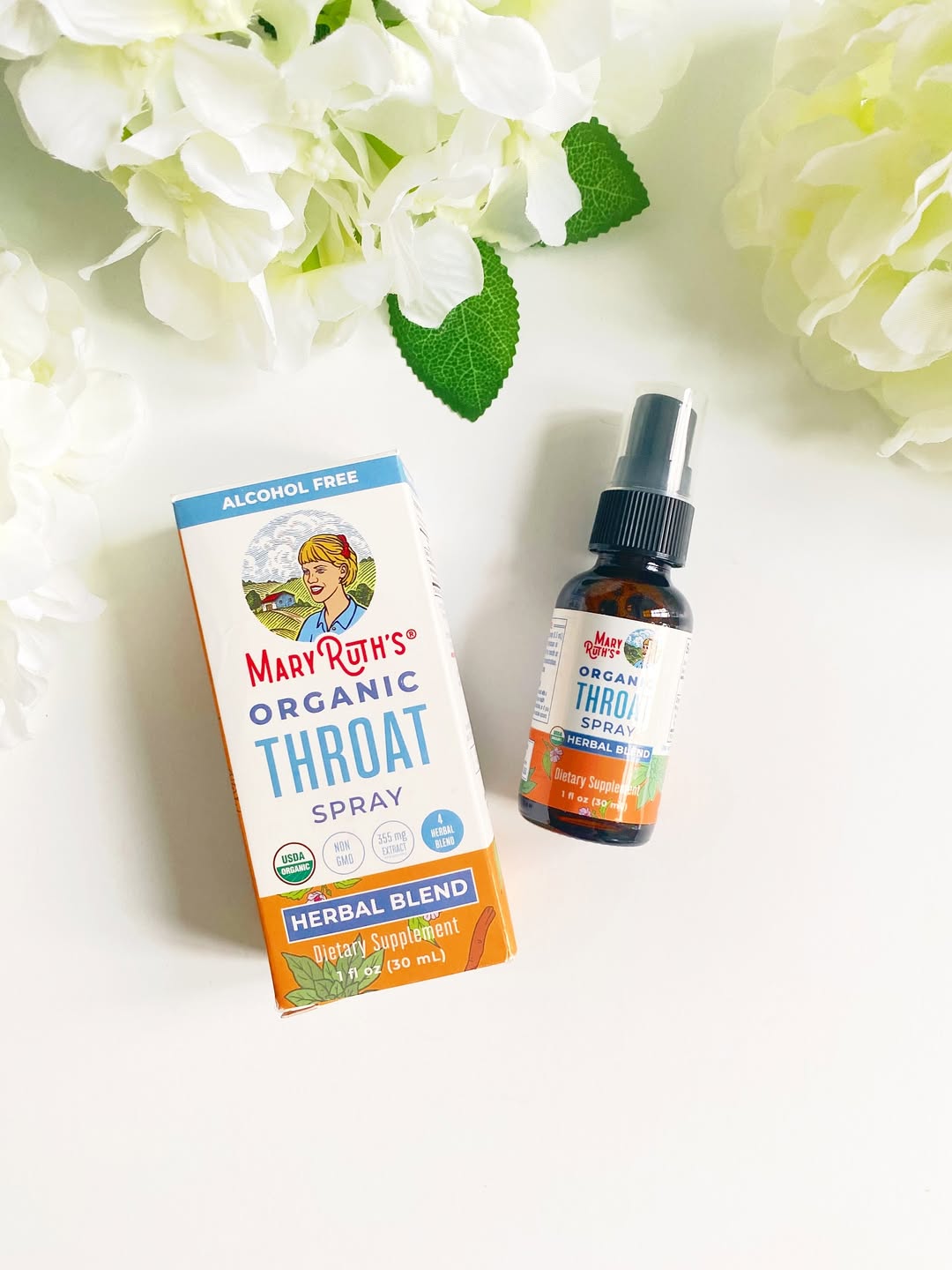 MaryRuth's USDA Certified Organic Throat Spray review and promo code
