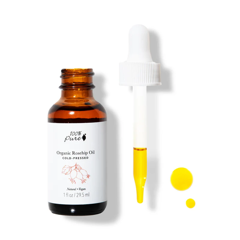 100% Pure Organic Rosehip Oil review and promo code