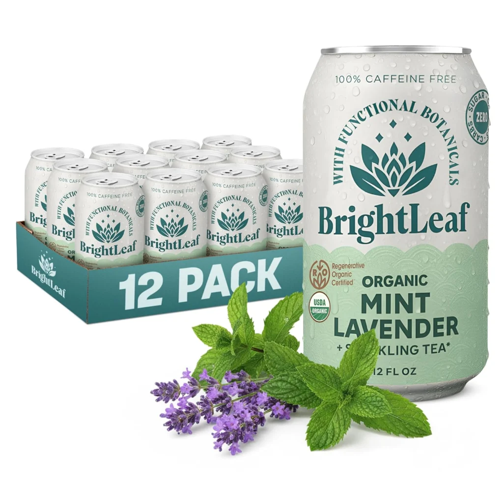 BrightLeaf Mint Lavender Sparkling Tea review