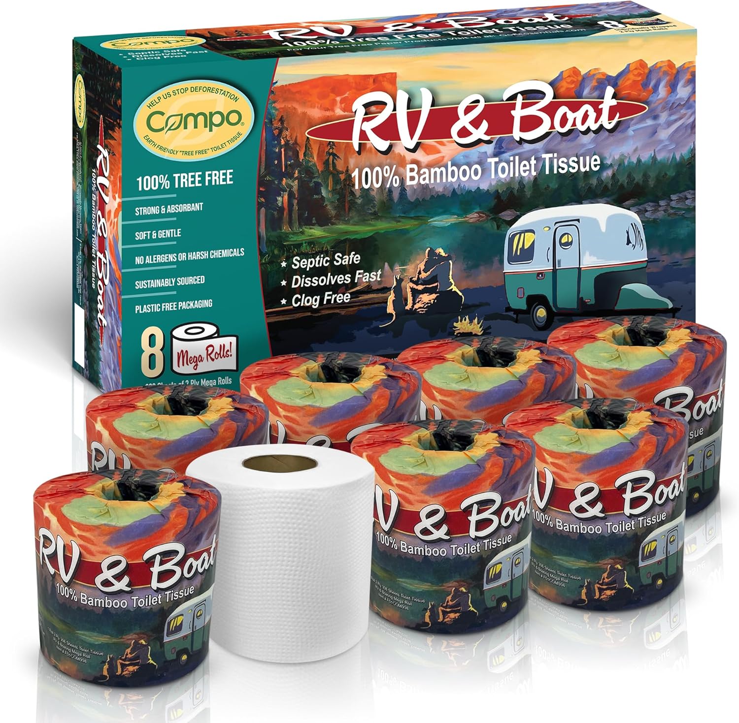 Compo Boat & RV Toilet Paper