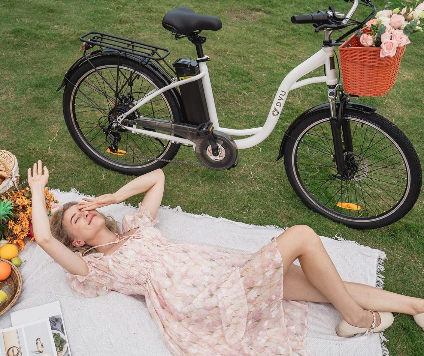 DYU ebike white