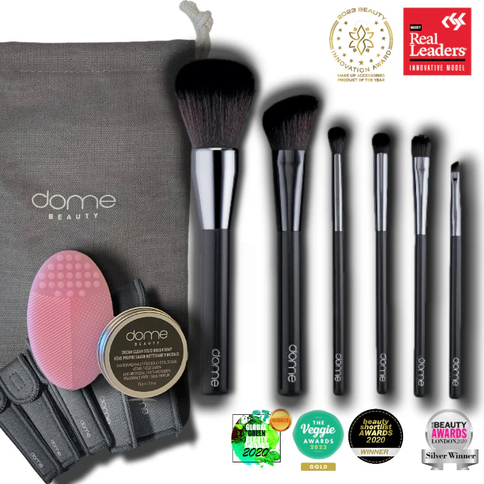 Dome Beauty makeup brush set
