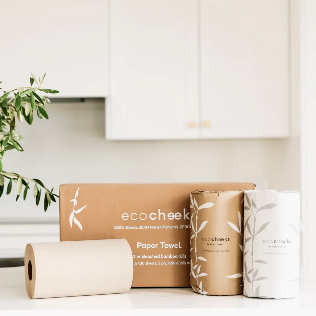 Eco Cheeks Organic Bamboo Paper Towels