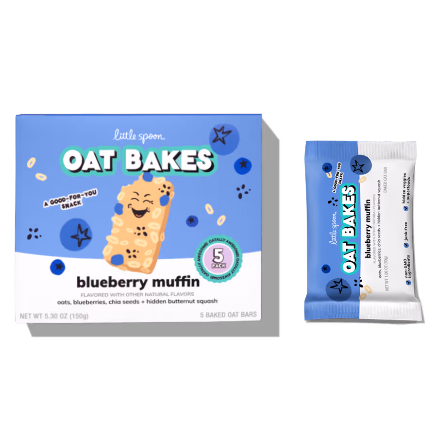 Little Spoon Baby Snack Bars Blueberry