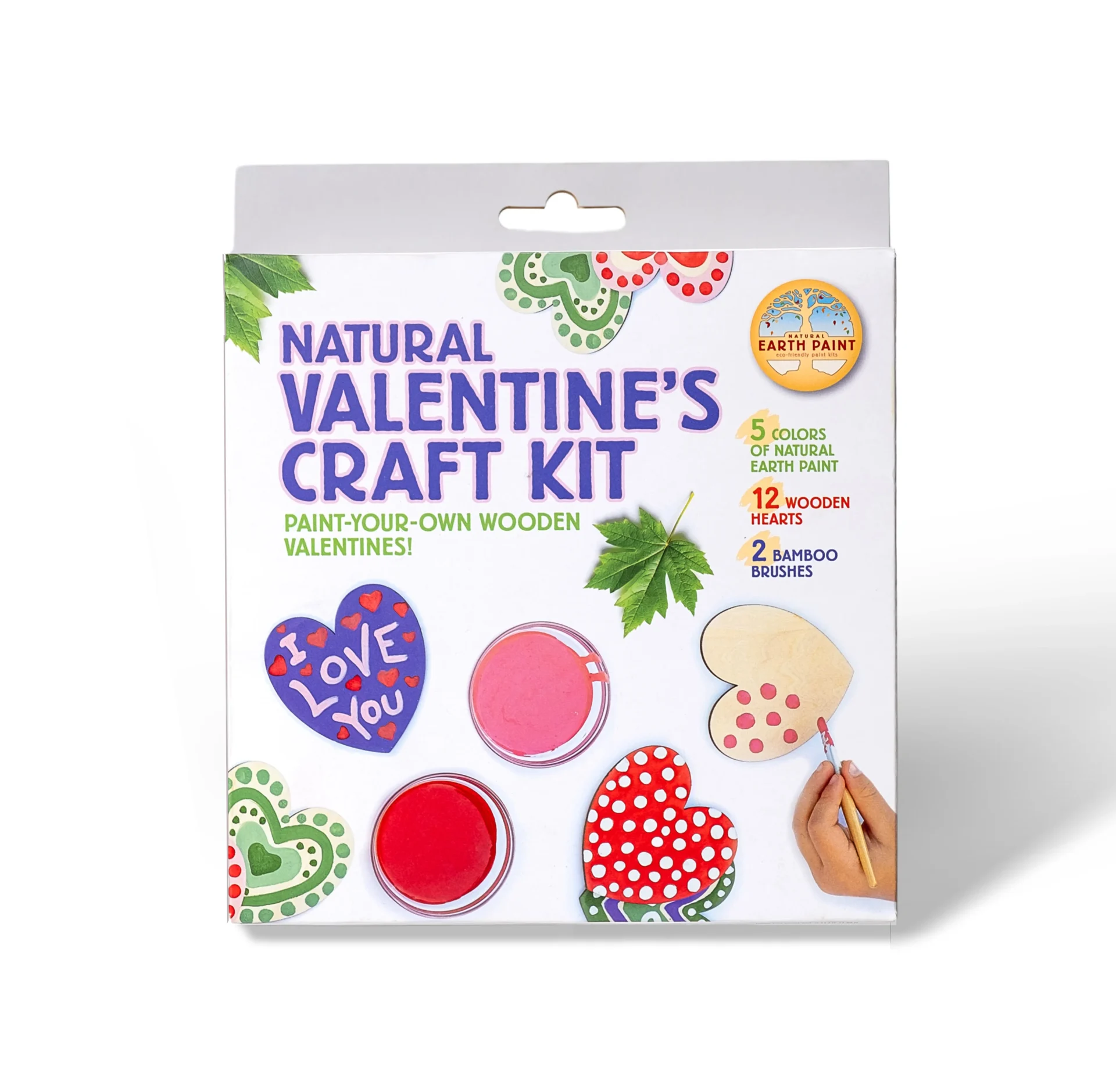 Natural Earth Paint Valentine's Craft Kit review