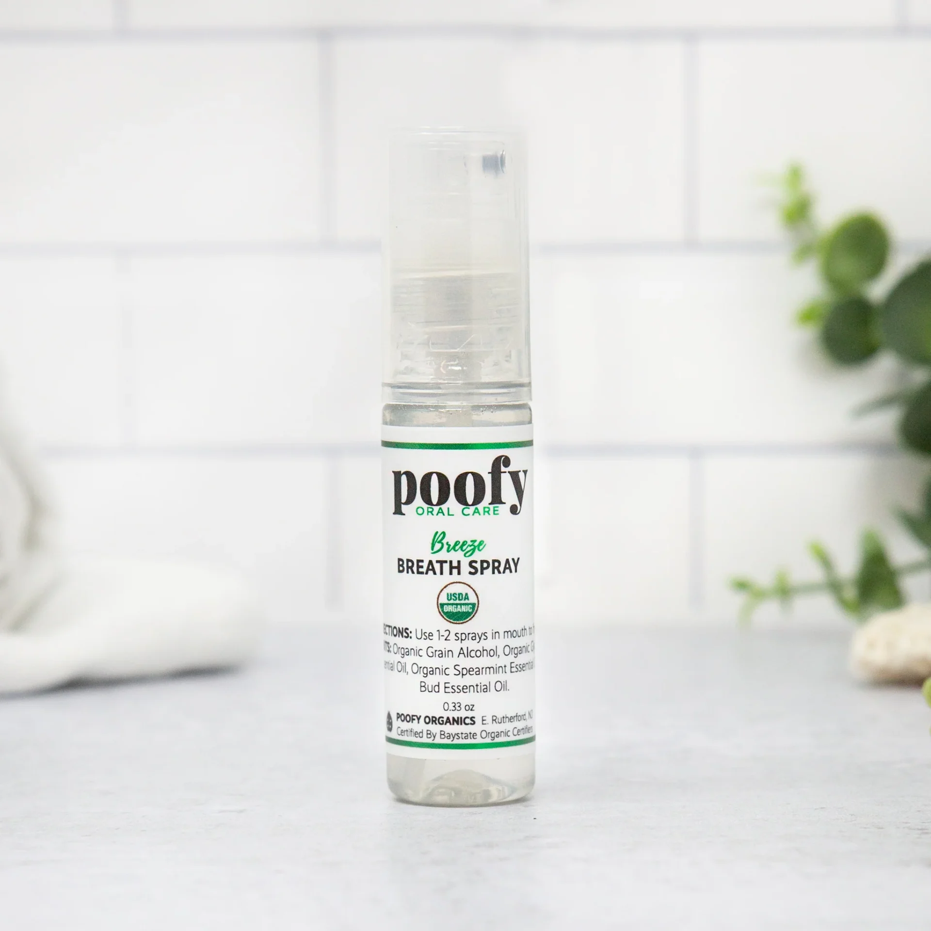 Poofy Organics, USDA Certified Organic Breath Spray