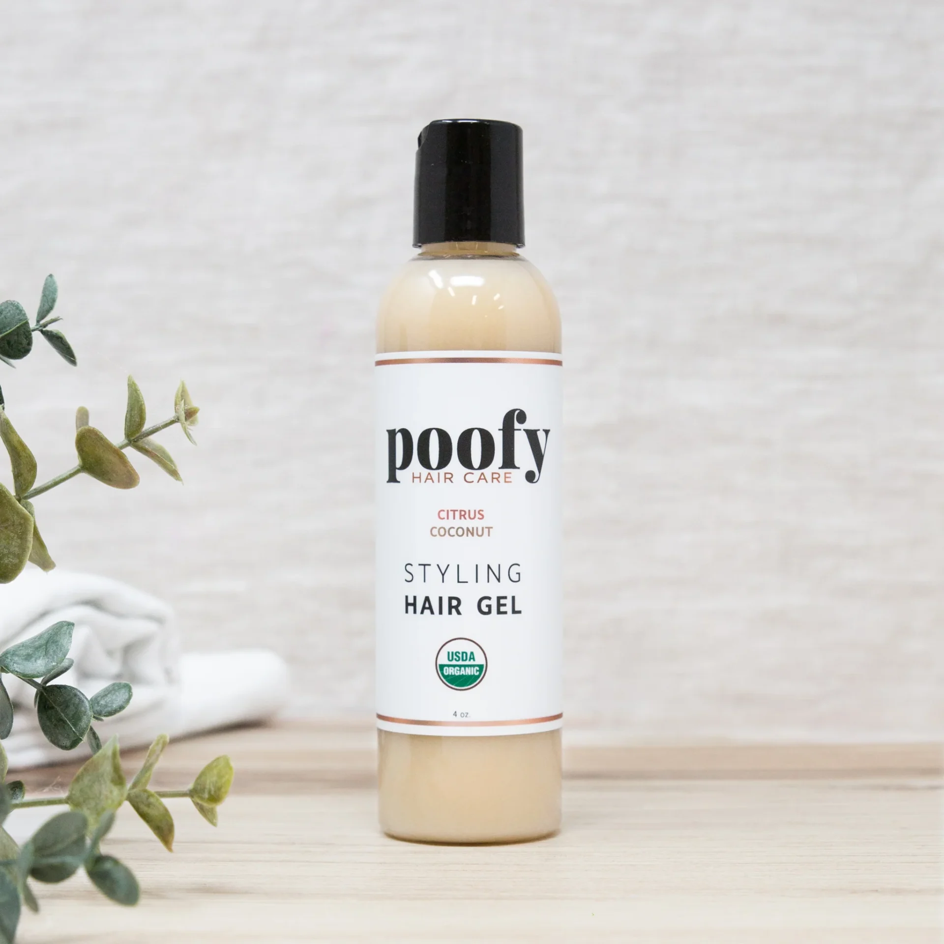 Poofy Organics USDA Certified Organic Hair Gel review and promo code