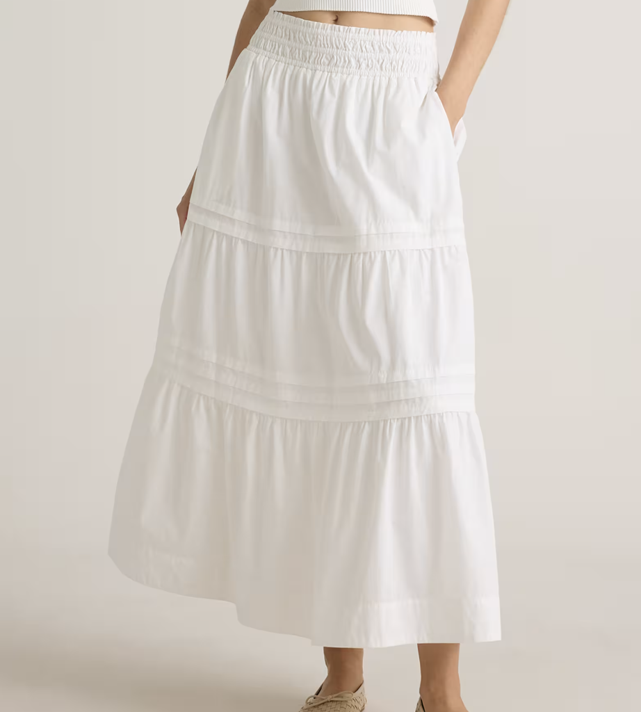 Quince organic cotton skirt