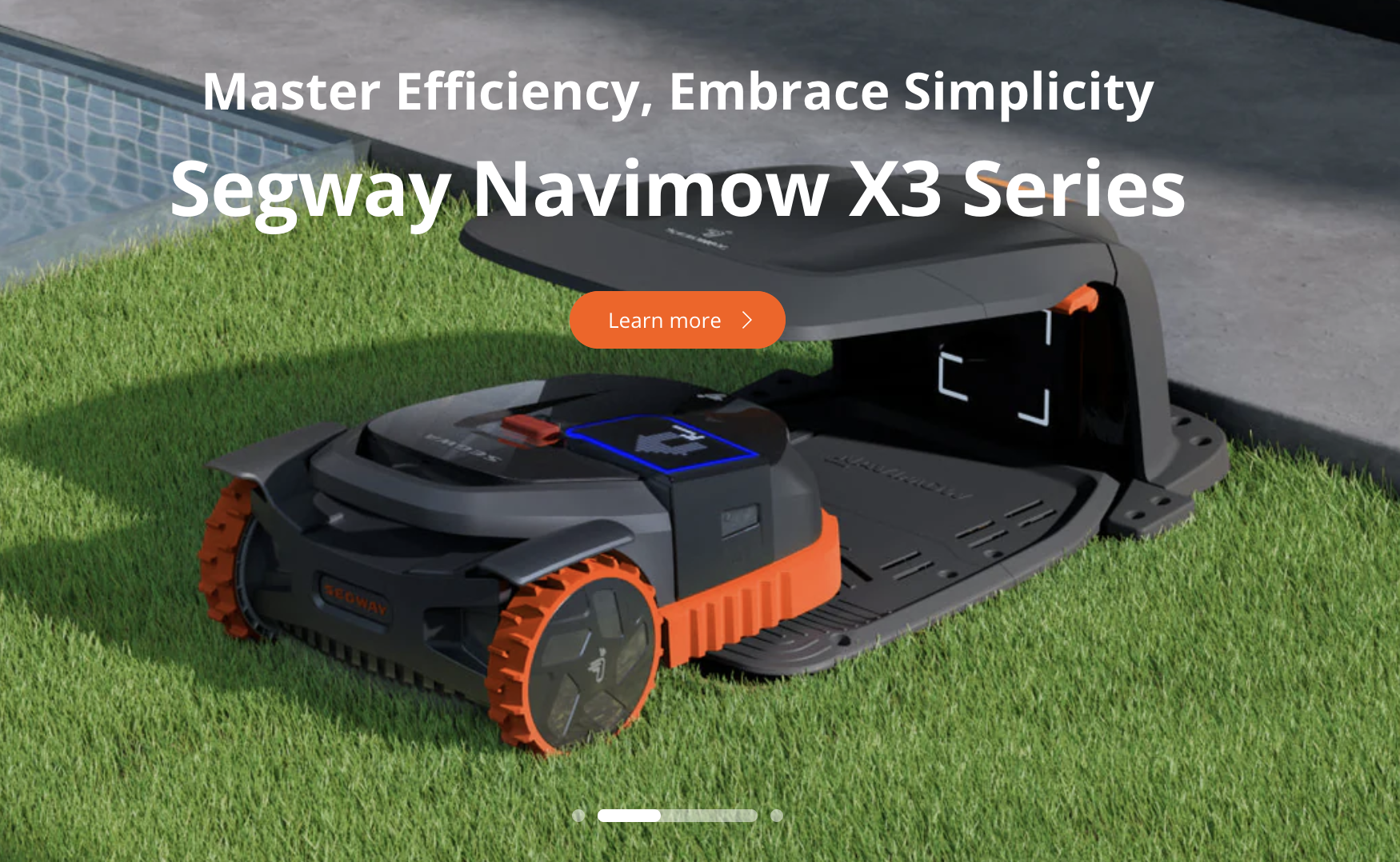 Segway Electric Robotic Mowers