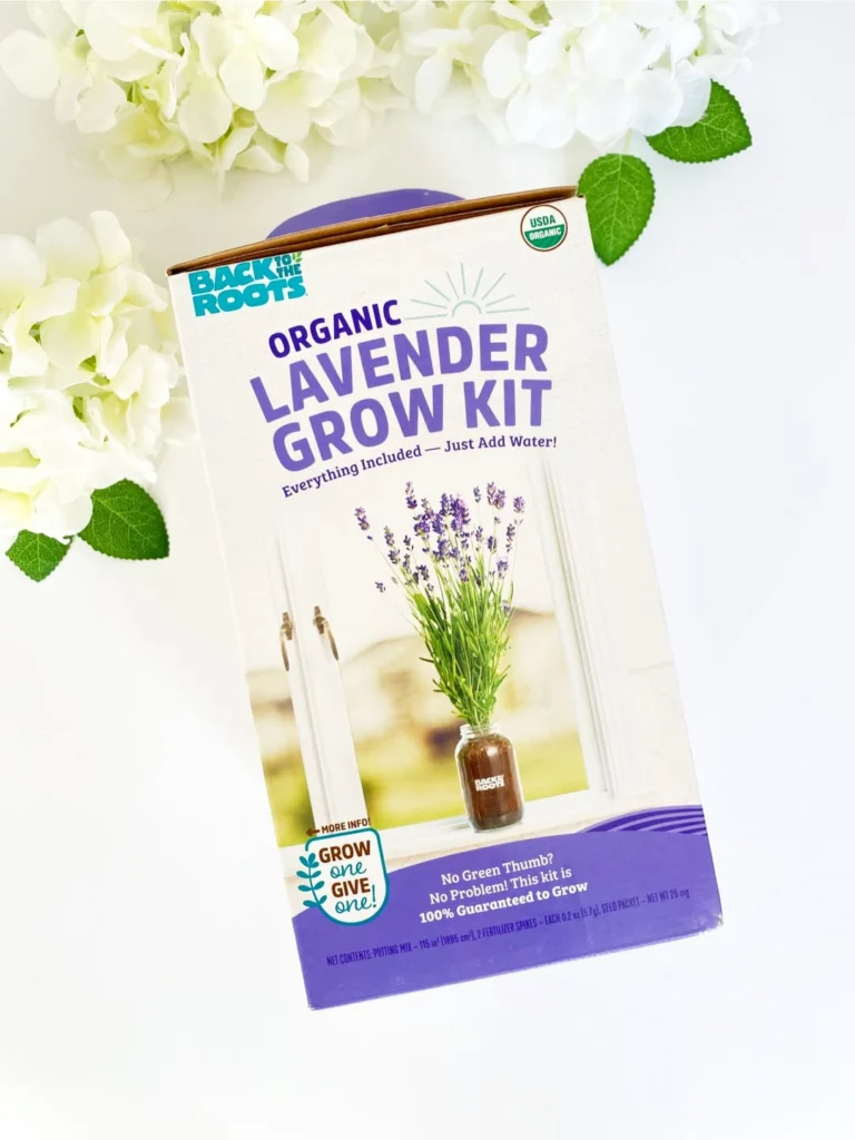 Back to the Roots Organic Lavender Kit review and promo code
