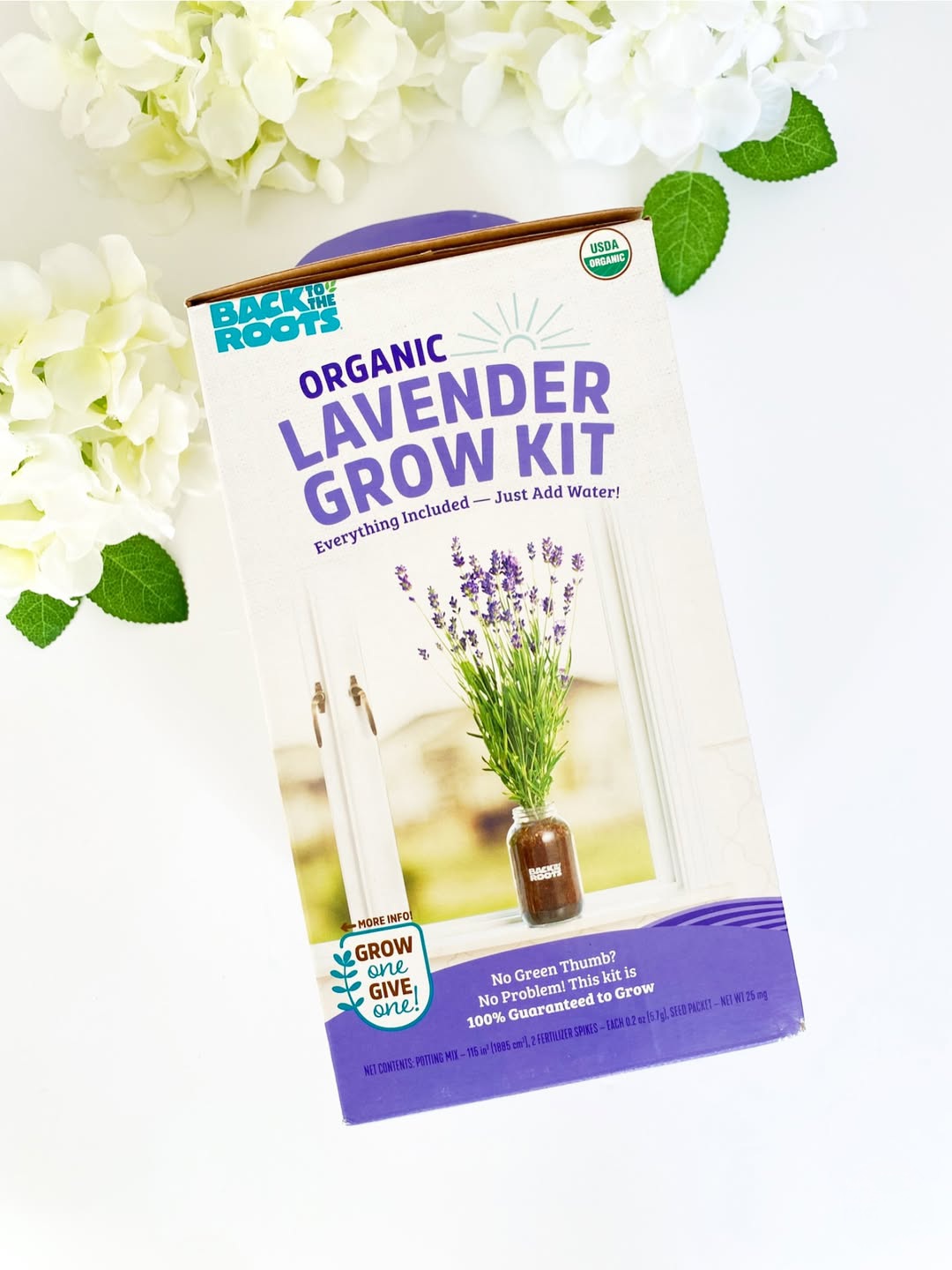 Back to the Roots Organic Lavender Kit review and promo code