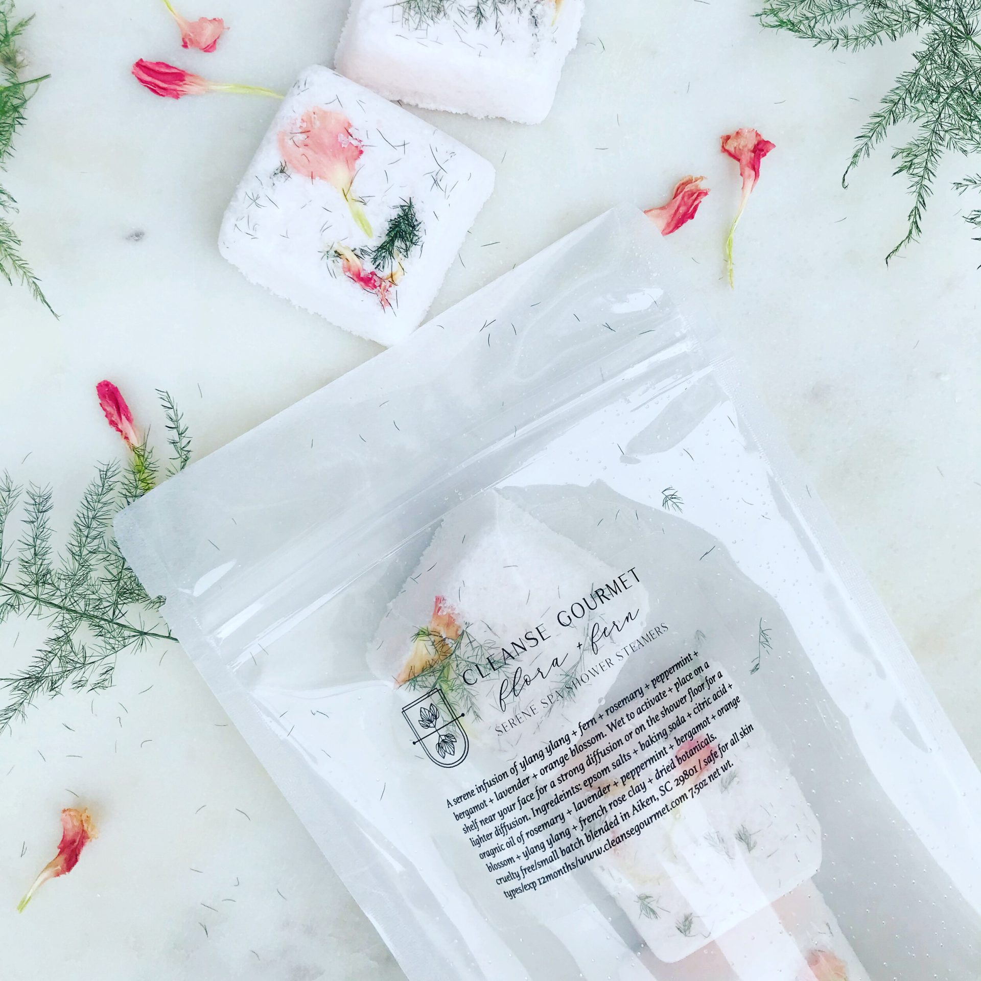 Cleanse Gourmet Organic Shower Steamers review