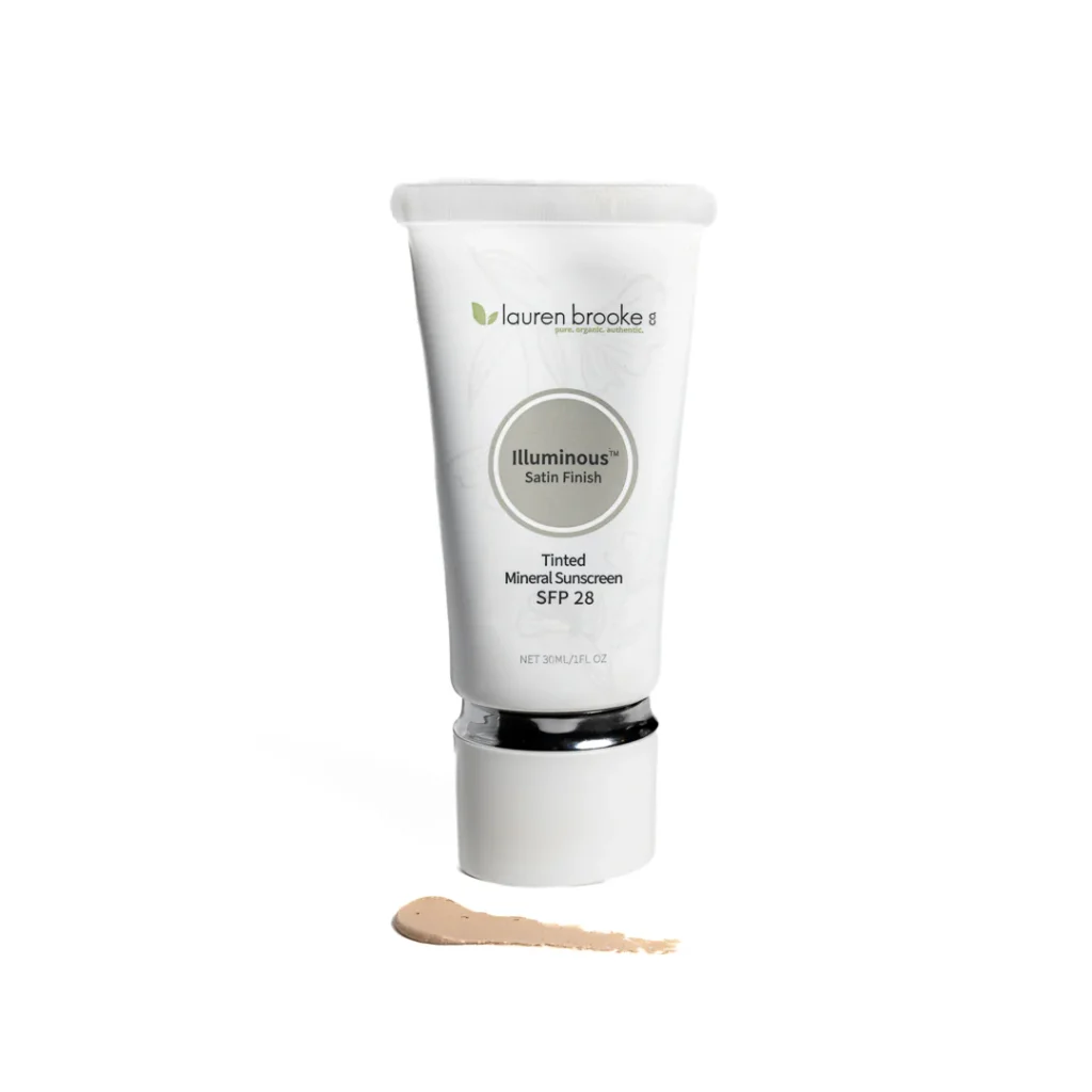 Lauren Brooke Organic Tinted Mineral Sunscreen