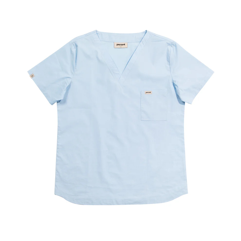 Percent Apparel GOTS Certified Organic Cotton Medical Scrubs