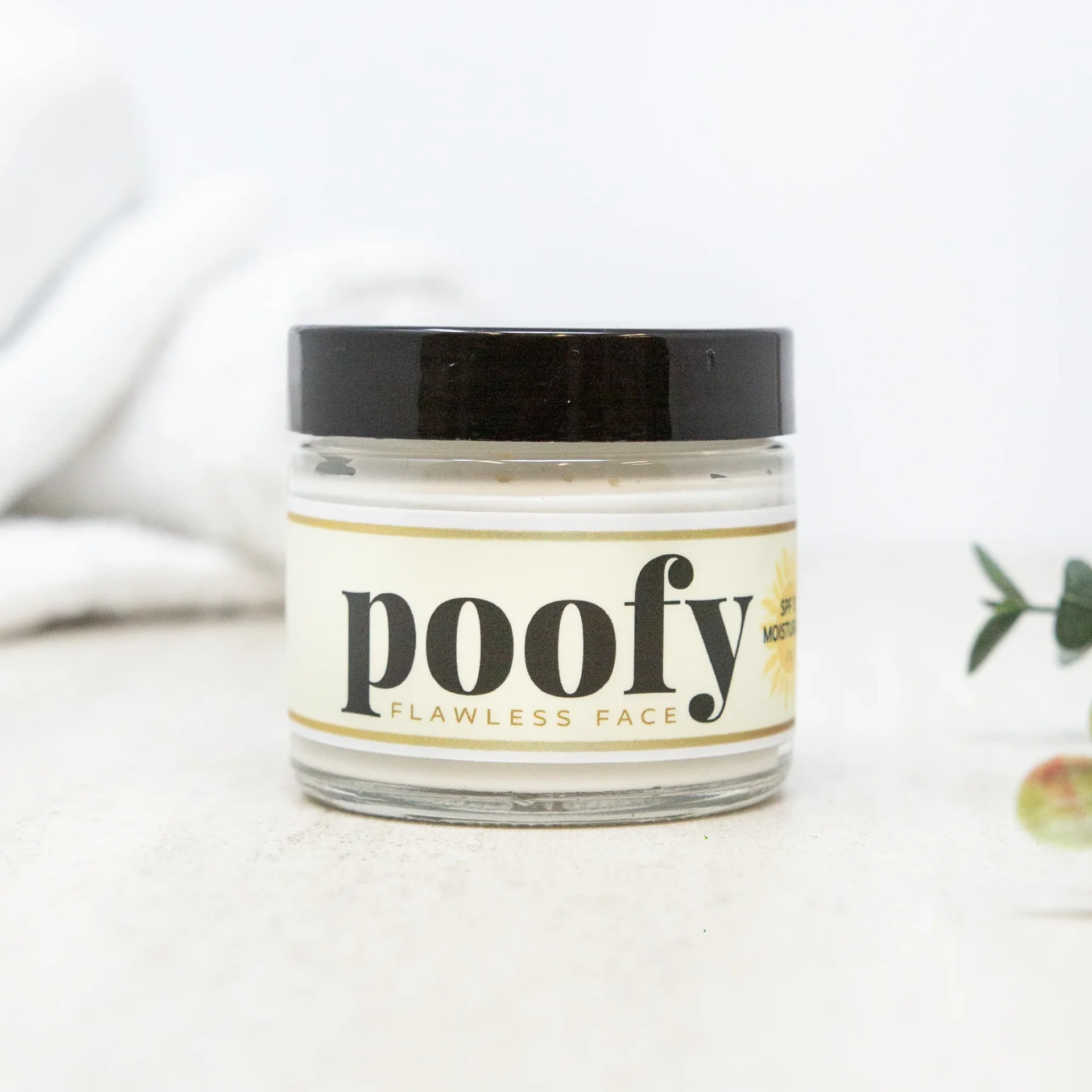 Poofy Organics Flawless Face SPF Moisturizer review and promo code