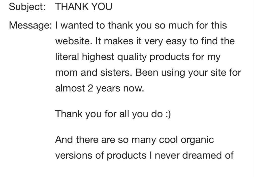 PrettyOrganicGirl review