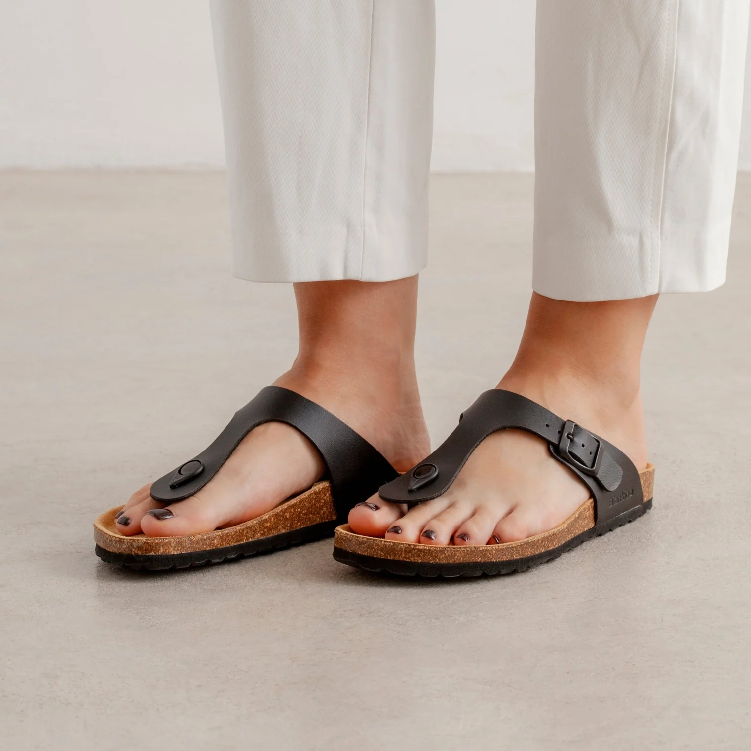 Biankina organic cork sandals