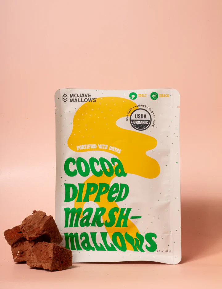 Mojave Mallows USDA Certified Organic Chocolate Marshmallow