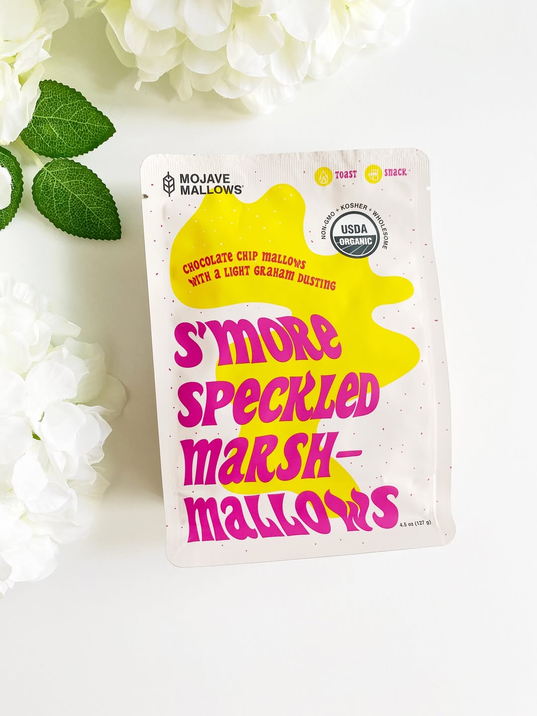Mojave MallowsOrganic S'more Speckled Marshmallows