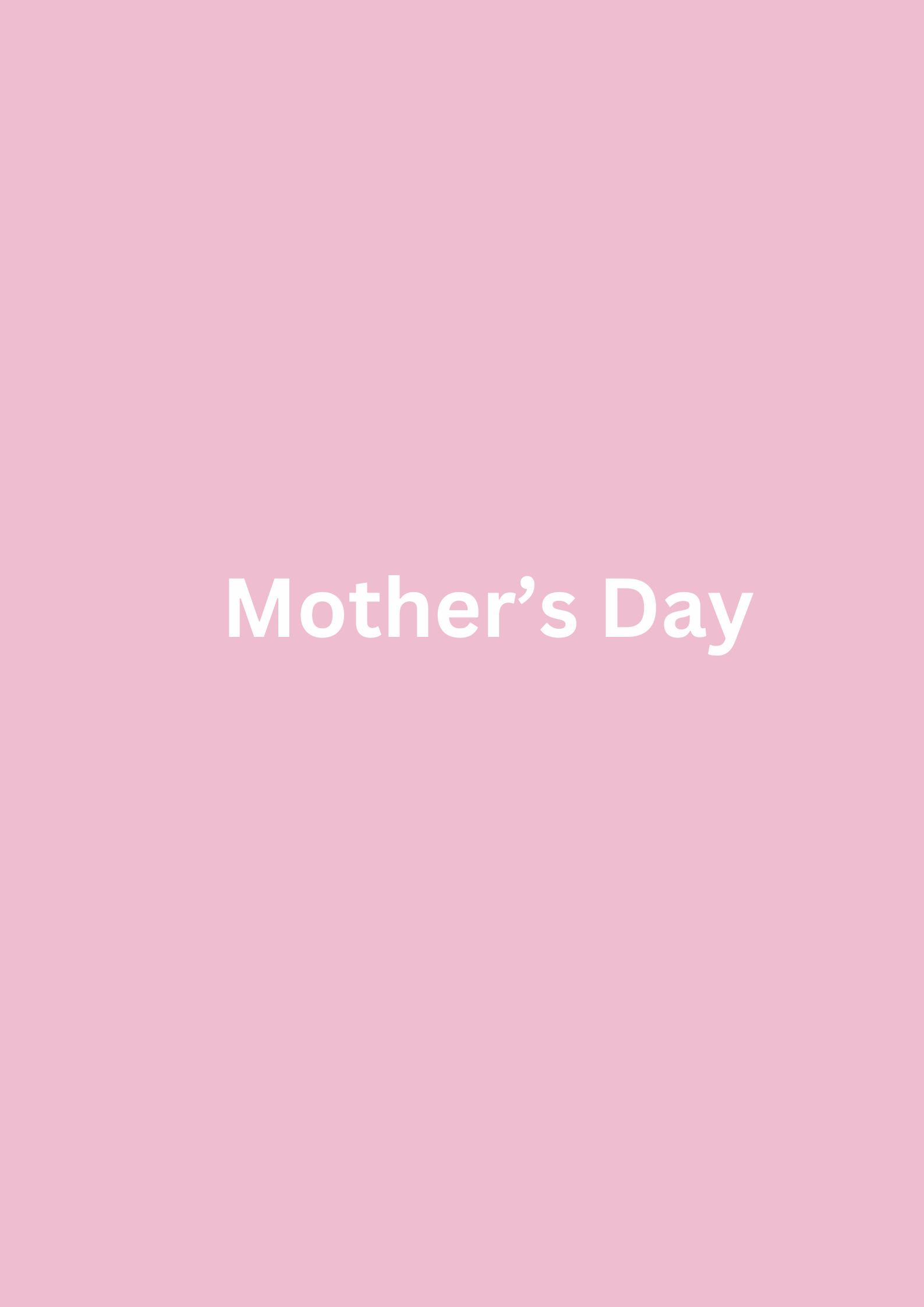 Mother's Day organic gifts