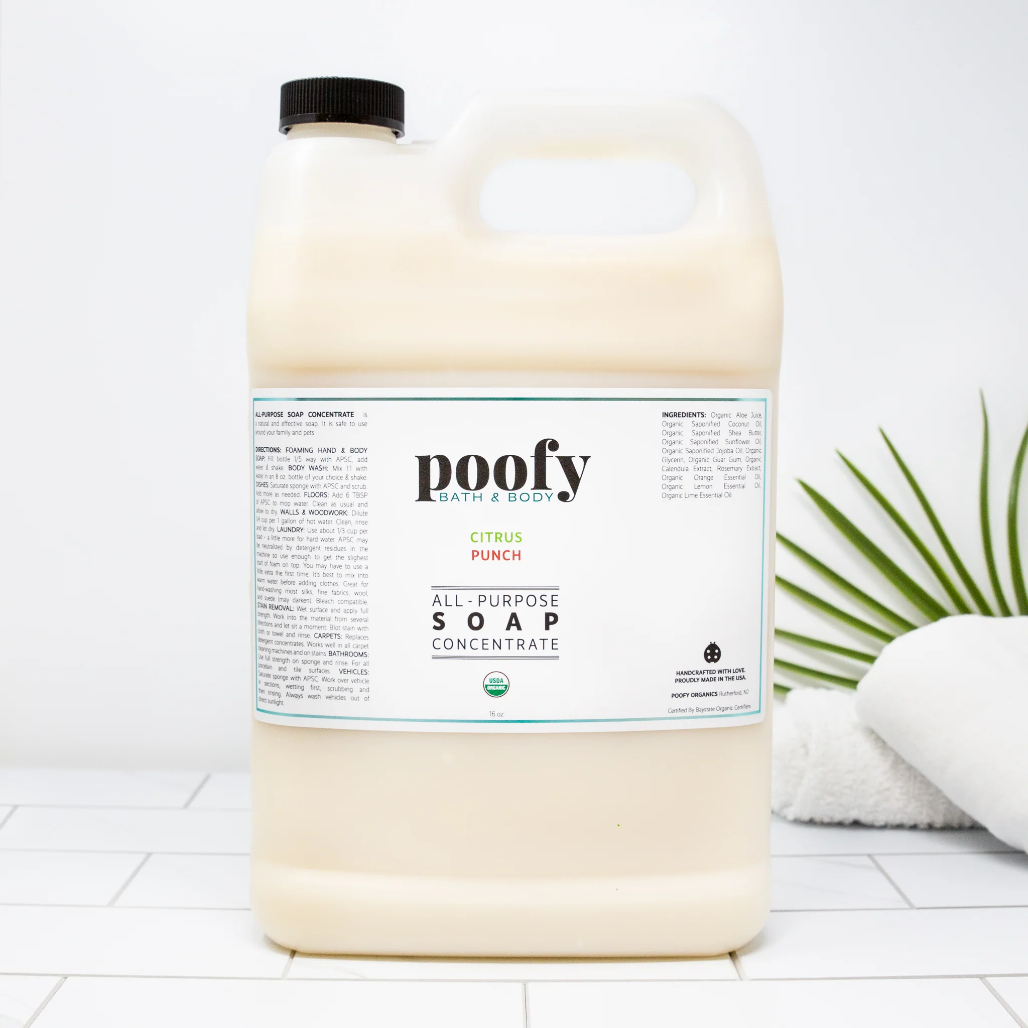 Poofy Organics All-Purpose Soap Concentrate refills