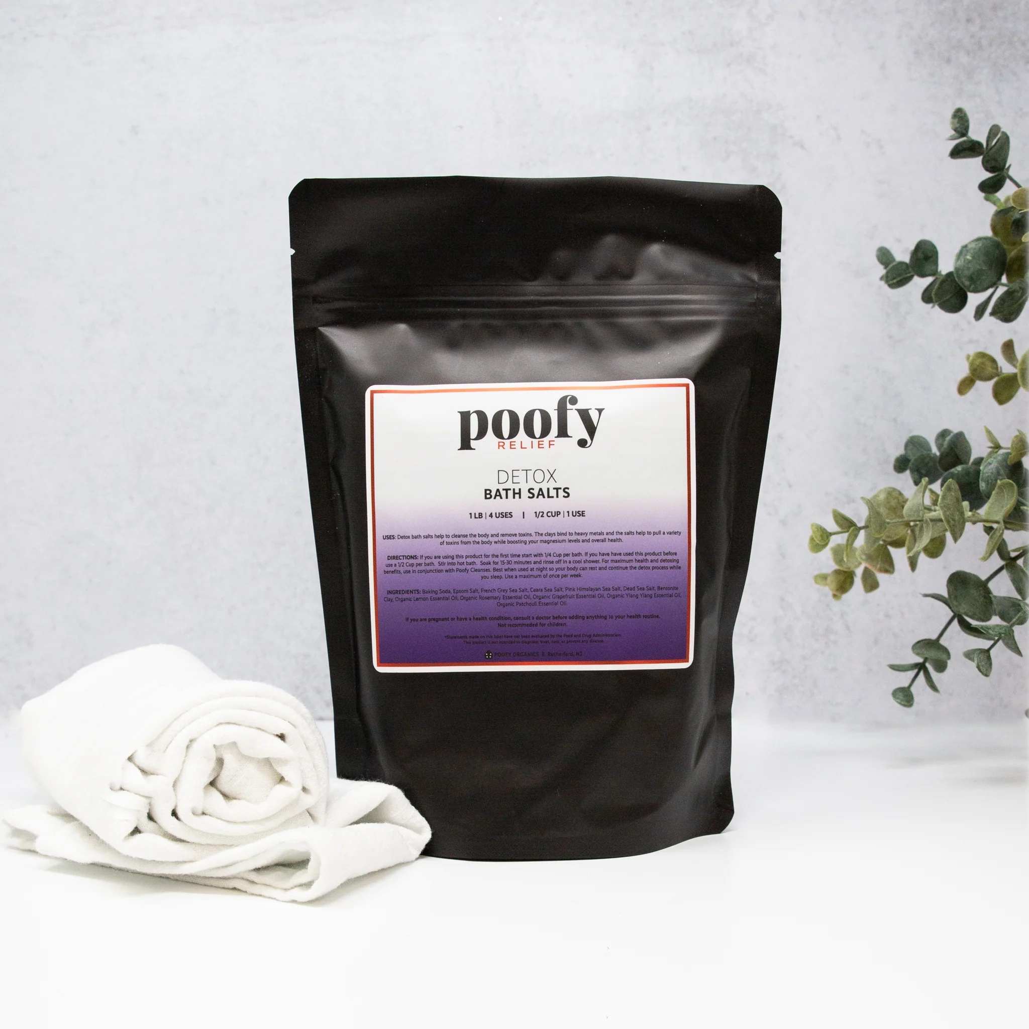 Poofy Organics Detox Bath Salts review and promo code