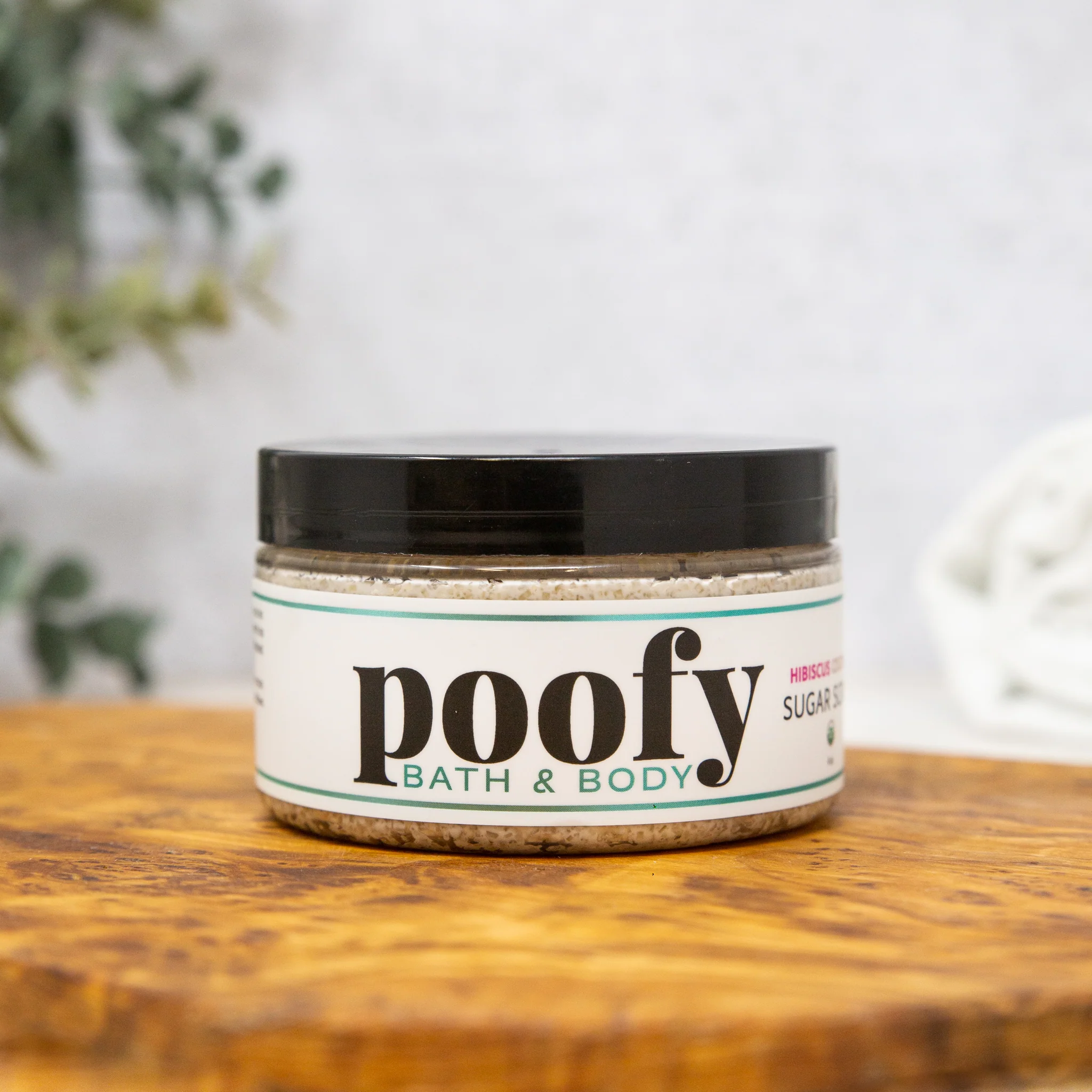 Poofy Organics USDA Certified Organic Body Scrub