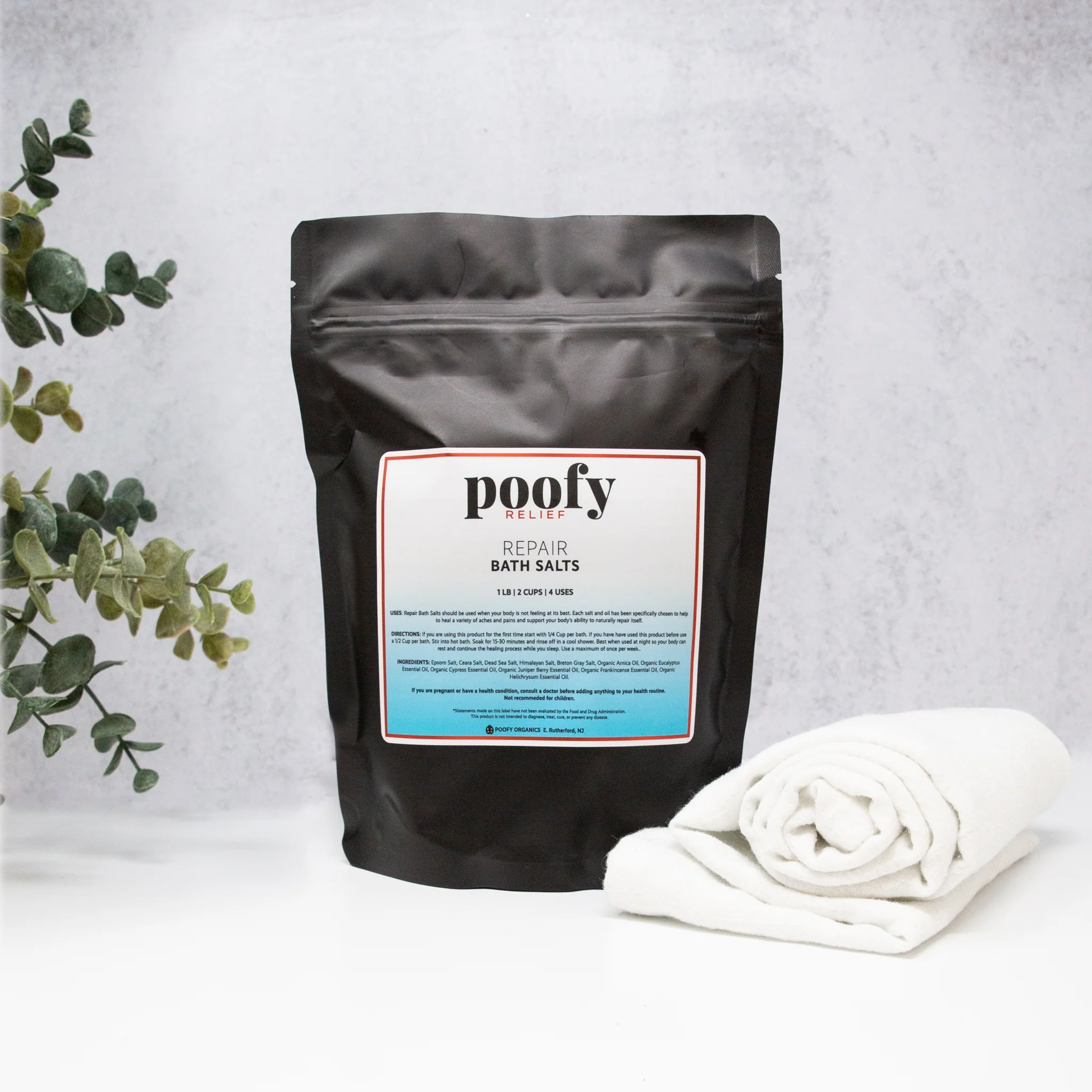 Poofy Organics Repair Bath Salts review and promo code