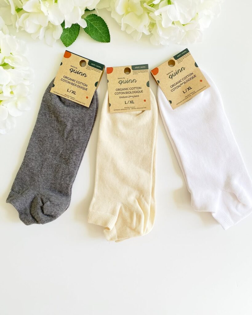 Q for Quinn organic men socks