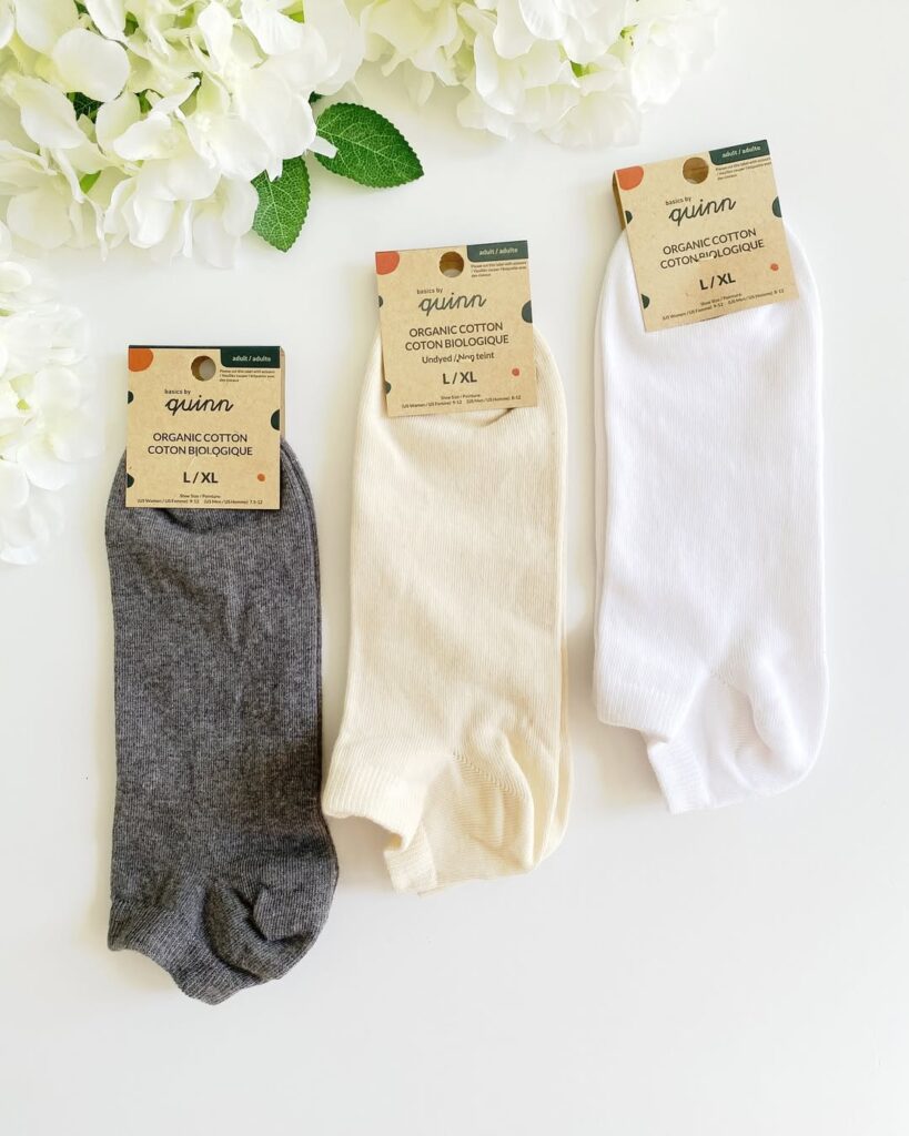 Q for Quinn organic men's sock