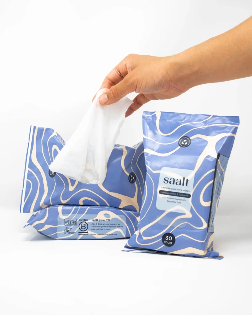 Saalt Intimate Wipes review