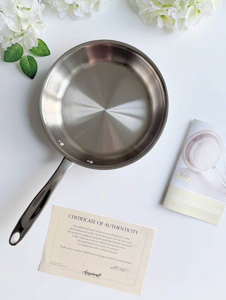 360 Cookware fry pan small