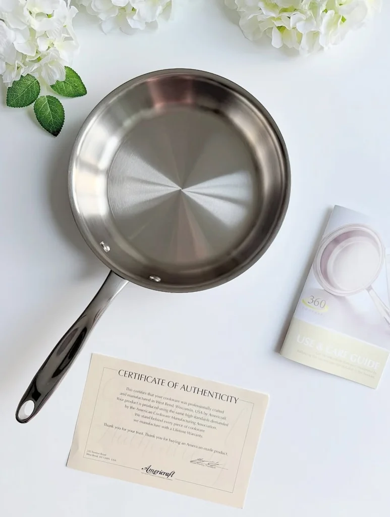 360 Cookware fry pan small