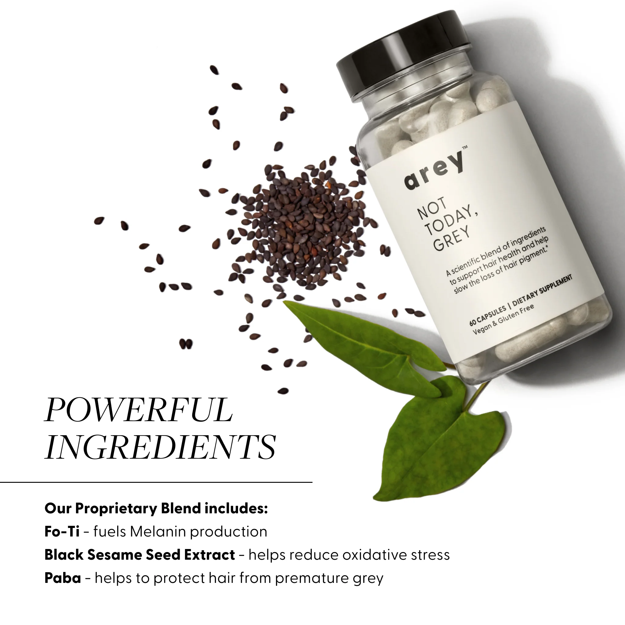 Arey supplements for Gray Hair reveiw