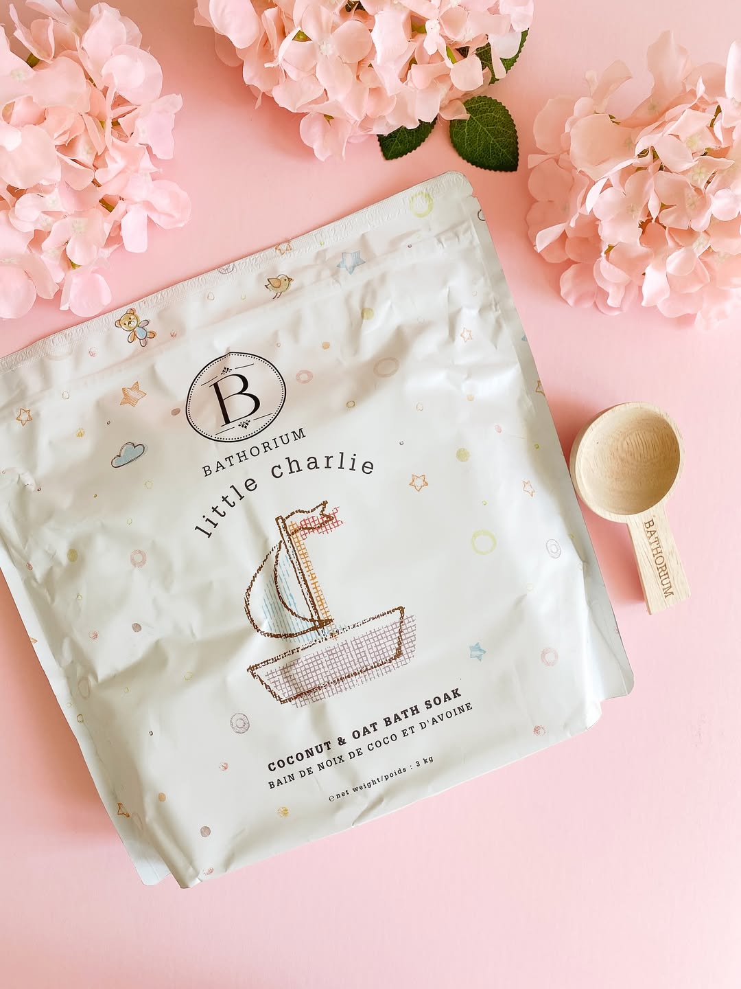 Bathorium Organic Bath Salts for baby eczema, Bathorium Little Charlie Bath Soak