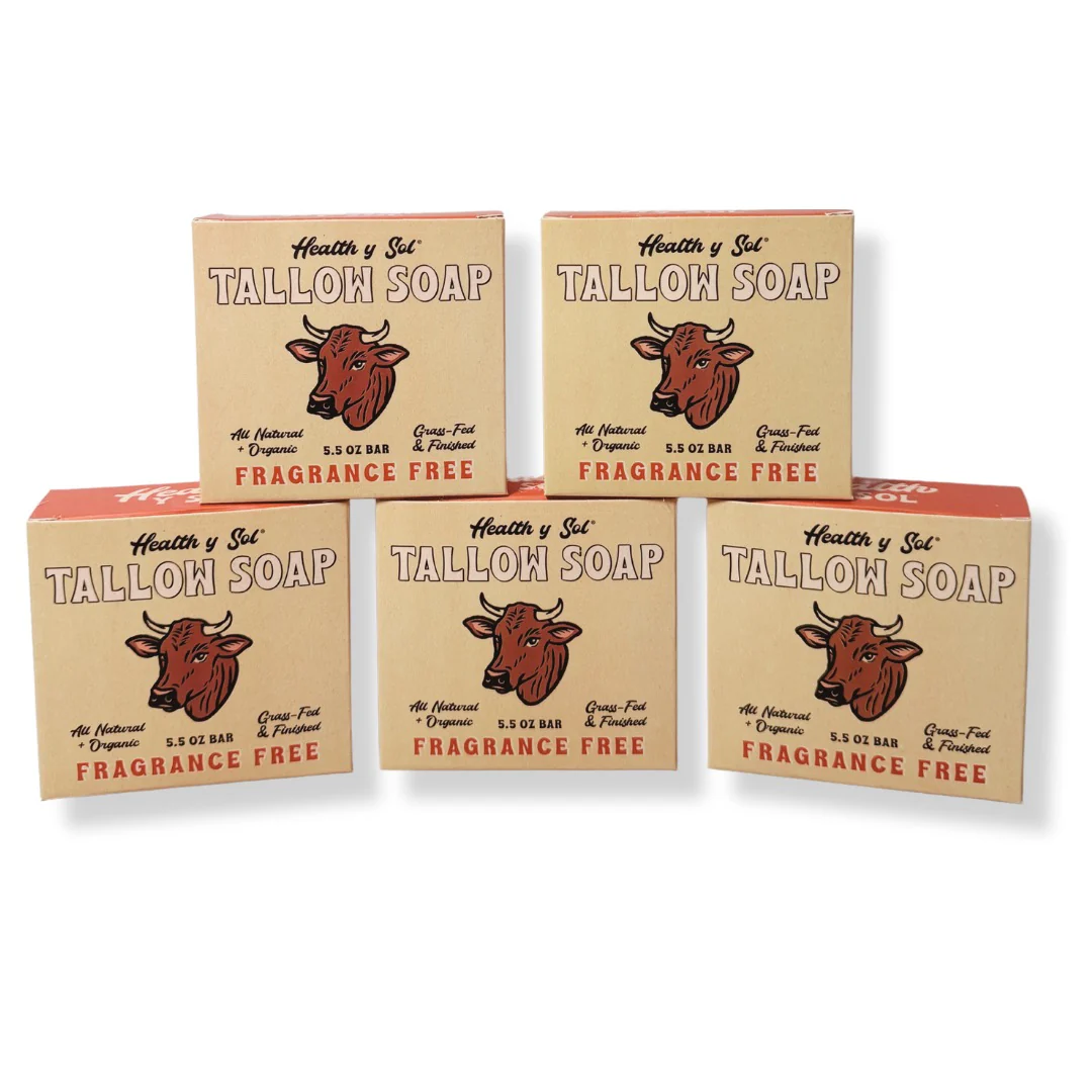 Healthy Sol Soap Grass Fed Tallow Soap