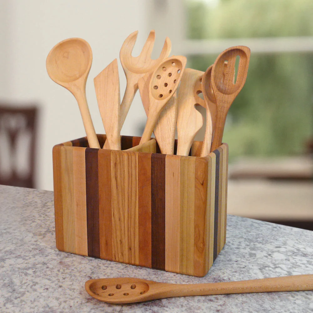 Modern Artisans Wooden Utensils. Organic kitchen wooden utensils made in the USA