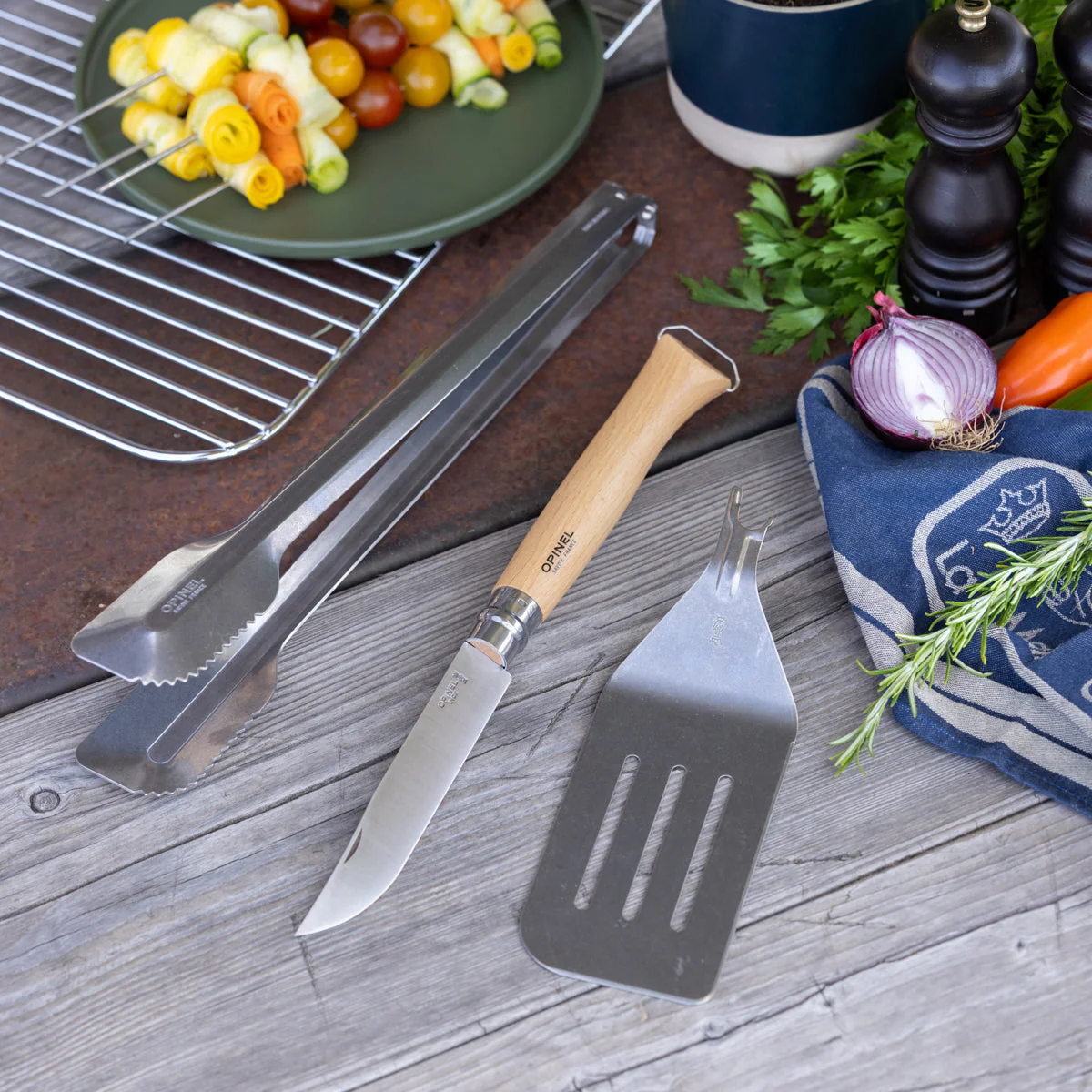 Opinel Barbecue Grilling Set