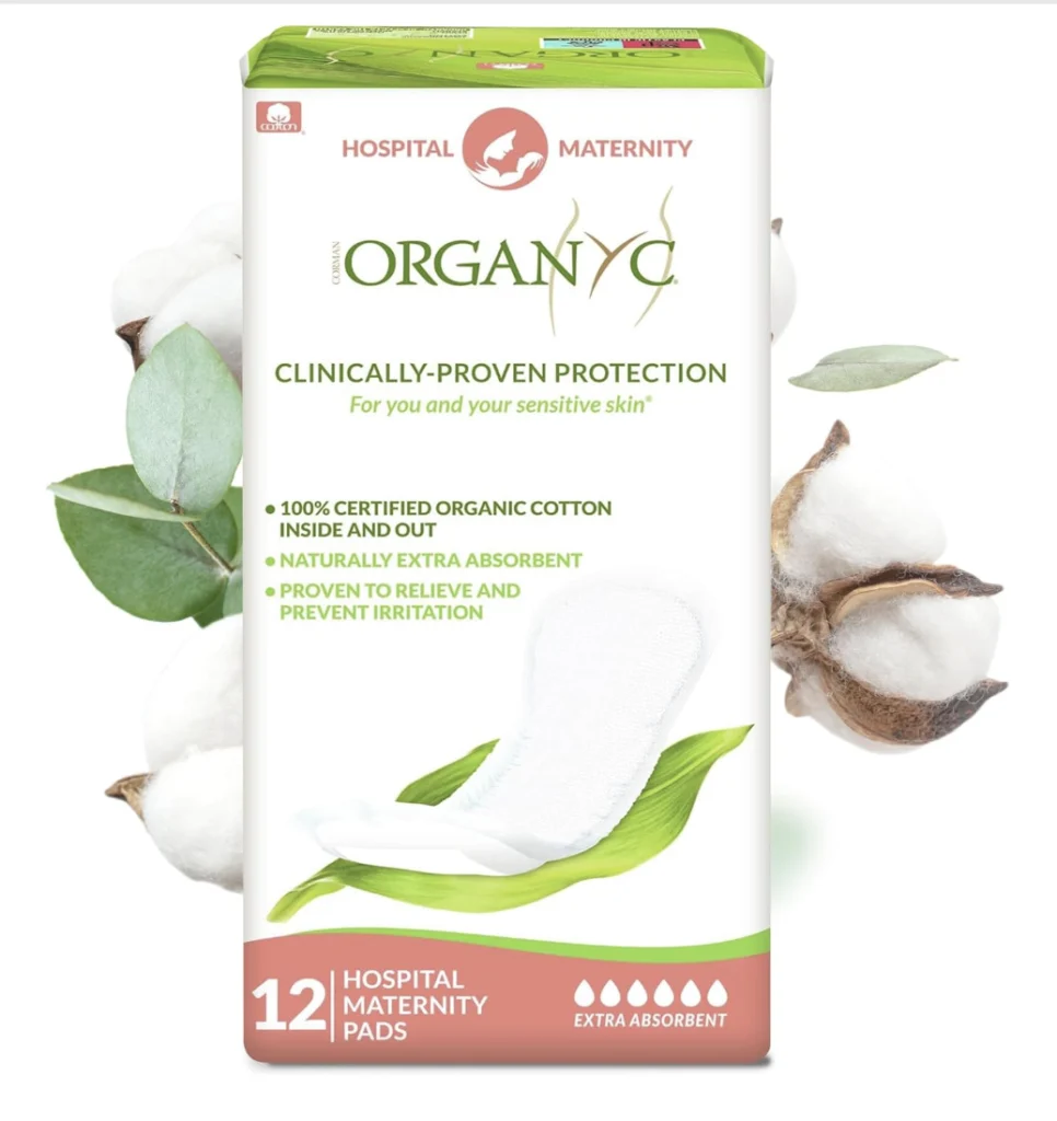 Organyc Organic Cotton Maternity Pads