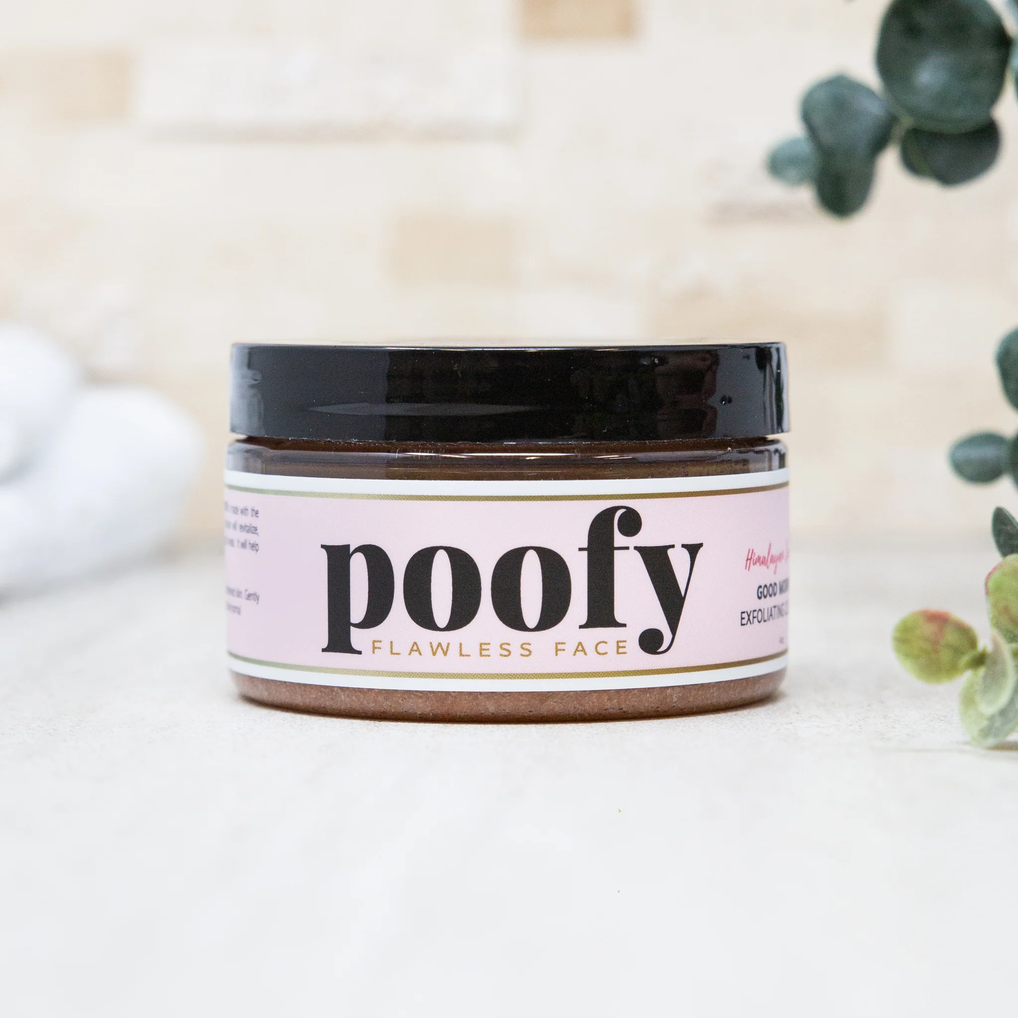 Poofy Organics Exfoliant Cleanser reveiw and promo code