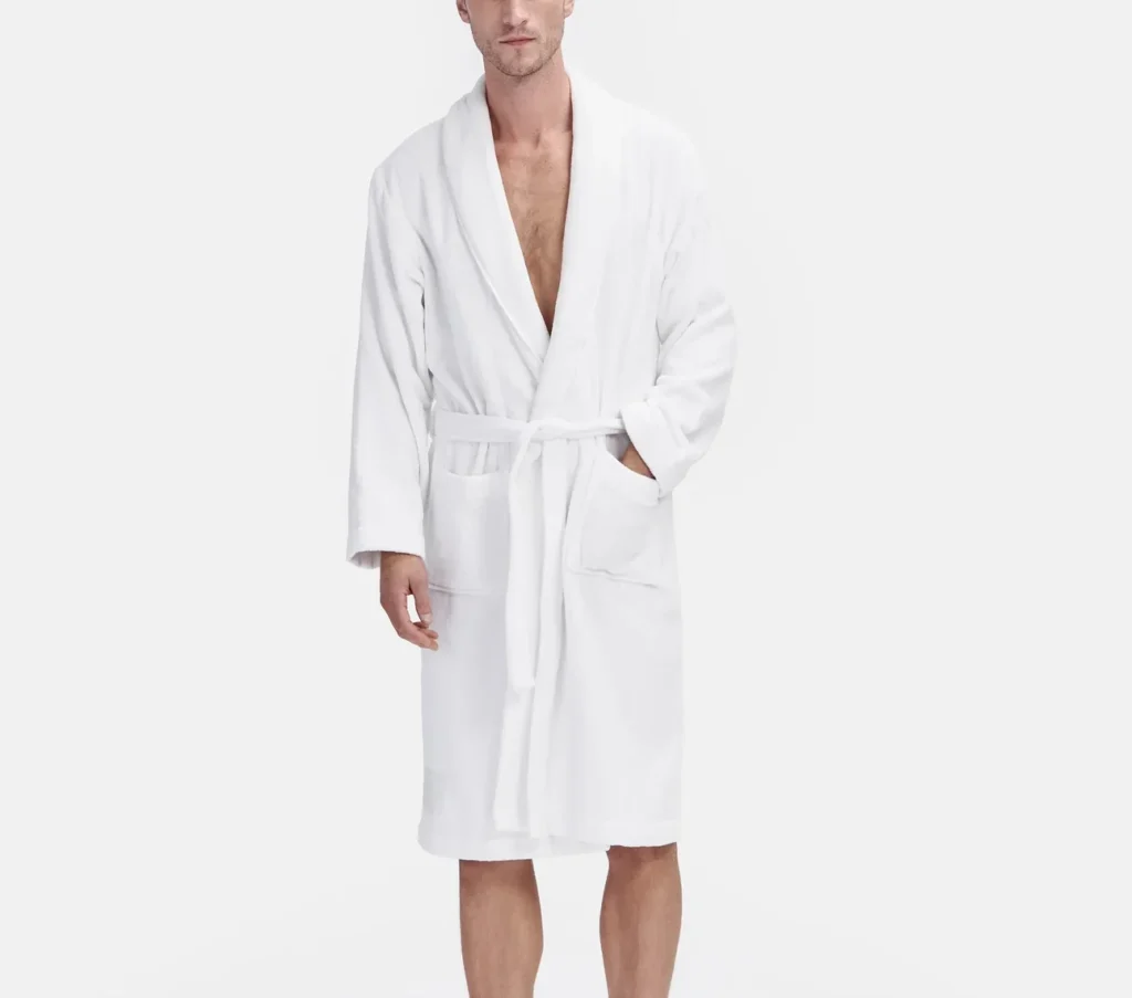 Prossioni GOTS Certified Organic Men Robe
