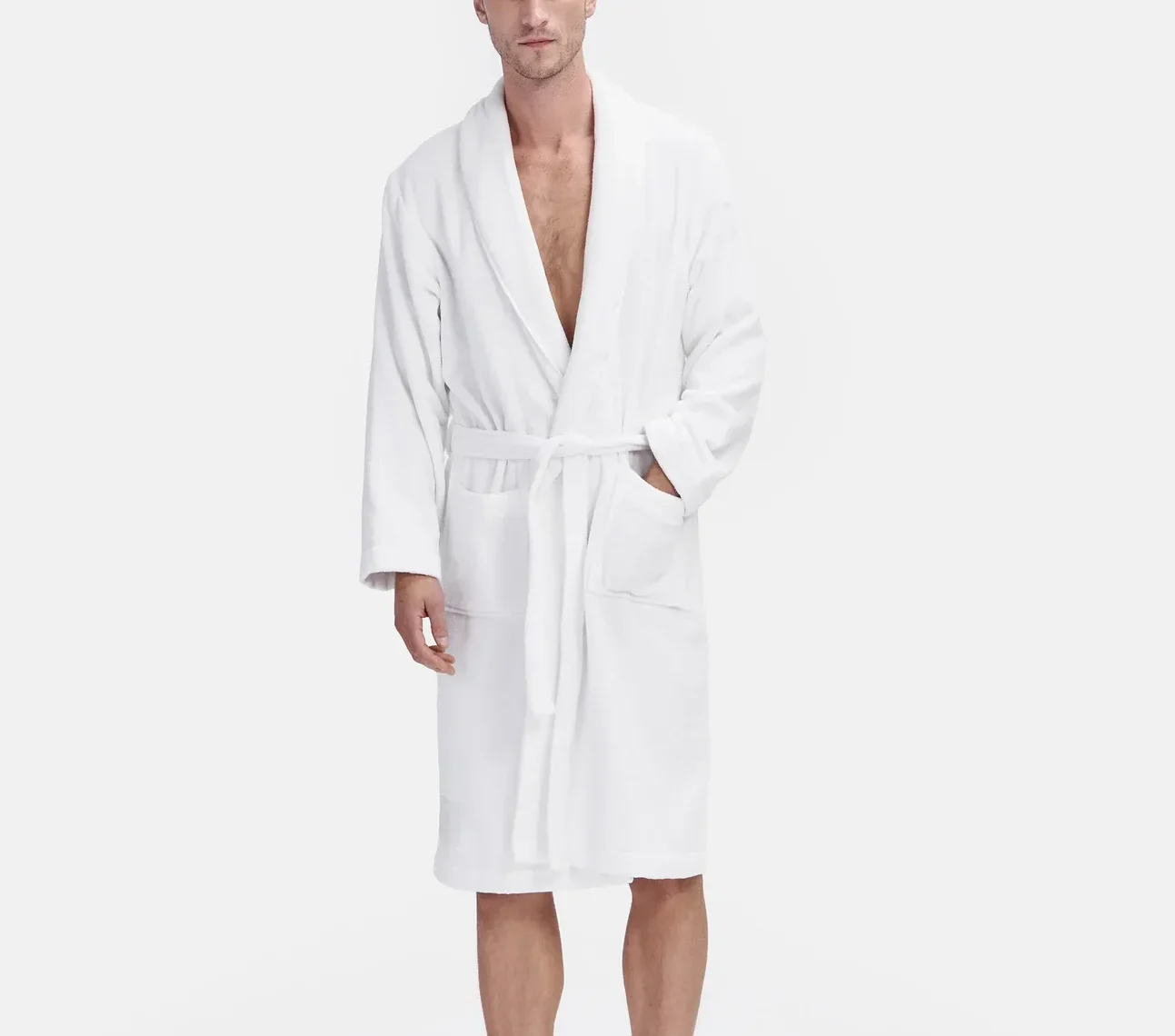 Prossioni GOTS Certified Organic Men Robe