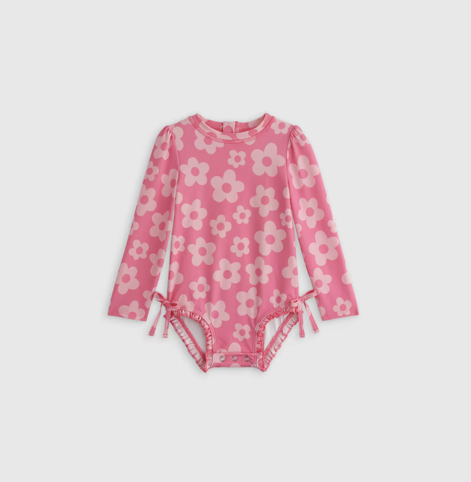 Quince sustainable kids swimwear review